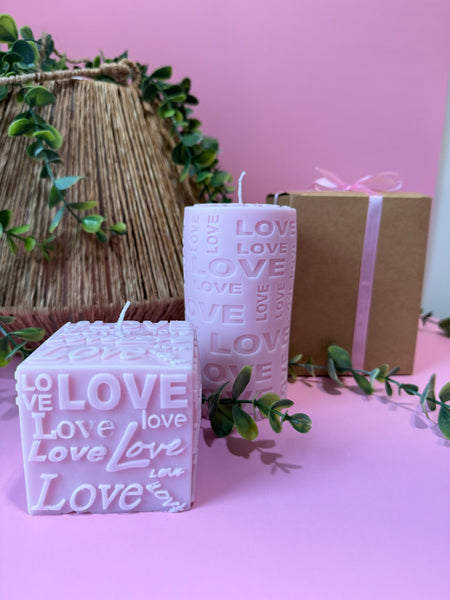 Enchanted Love Duo Candle Collection - Handcrafted Soy Wax Candle Set
