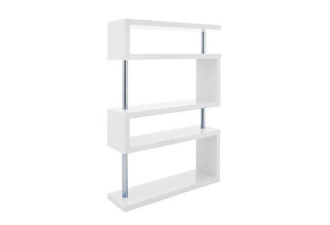 IF 7105 - Book Shelf Wall Unit - White
