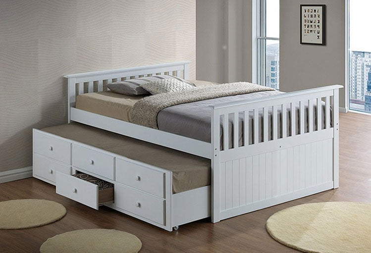 IF 317 W - Bed- White