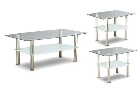 IF 2026 - 3pc Coffee Table Set - White