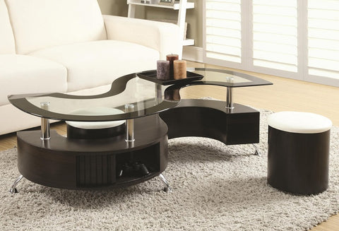 IF 2050 - Coffee Table Set with 2 Stools