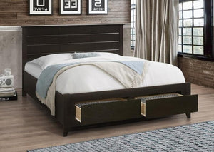 IF 421 - Espresso Wooden Bed - Double Lit