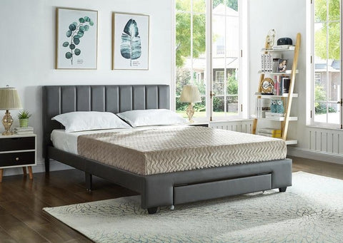 IF 5481 - Grey Bed - Lit Gris