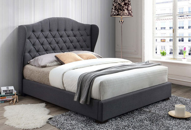 IF 5730 – Bed – Grey Fabric