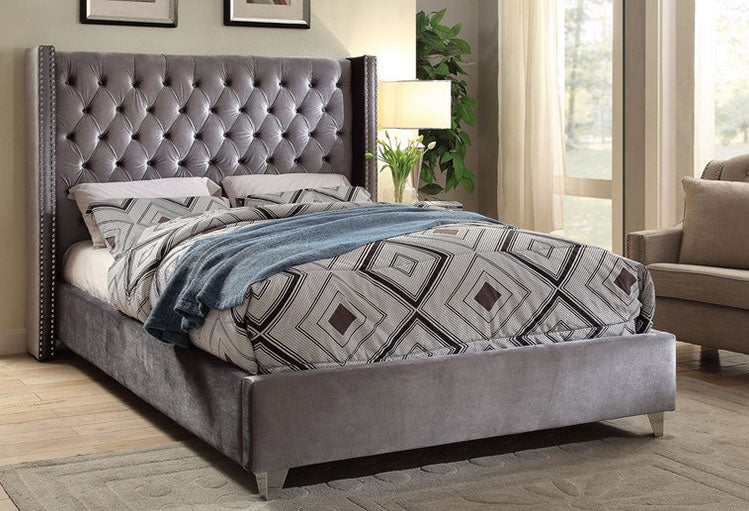 IF 5890 - Bed - Grey