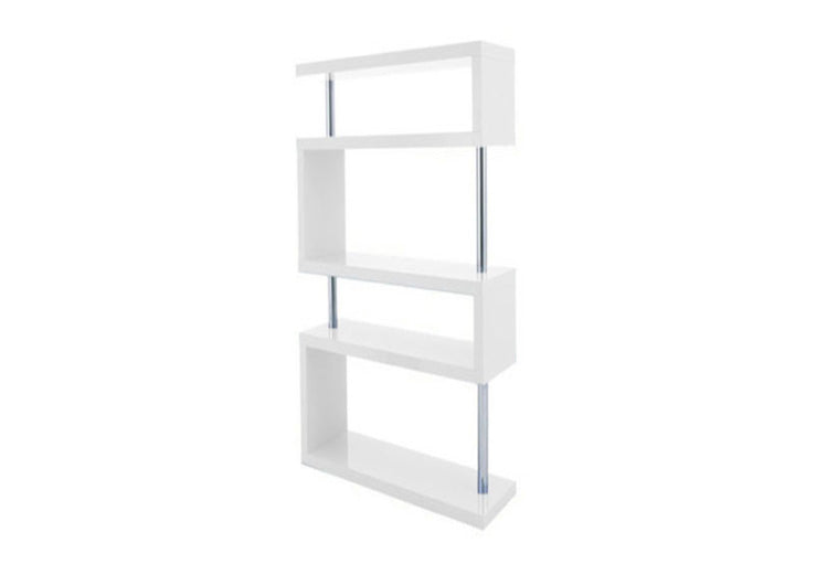 IF 7115 - Book Shelf Wall Unit - White